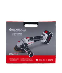 Specco Kömürsüz Akülü Avuç Taşlama 20V 4.0Ah SP20V-4042