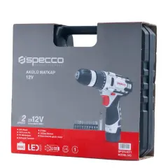 Specco 12V Akülü Matkap ve Vidalama SP12V-4011