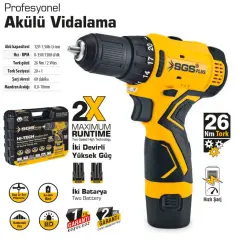 SGS 5131 Profesyonel Akülü Vidalama Şarjlı Matkap 12 Volt 1.5 Amper