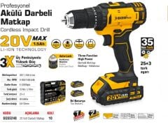 SGS 5248 Lion Darbeli Matkap Seti 20V/1,5Ah