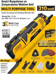 Sgs 5255 Multı-Tools Kesici ve Raspalama Makinesi 310 Watt