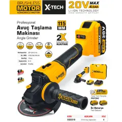 SGS 5510 Akülü Avuç Taşlama Makinası Sprial 20 Volt 4 Amper