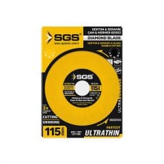 Sgs 2245 Hassas Seramik – CAM-Mermer  Elmas Kesici 115mm (2 ADET GÖNDERİM)