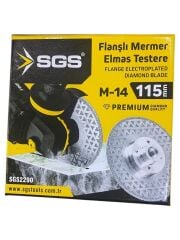 115Mm Flanşlı Elektrolize Mermer Elmas Testere (2290)