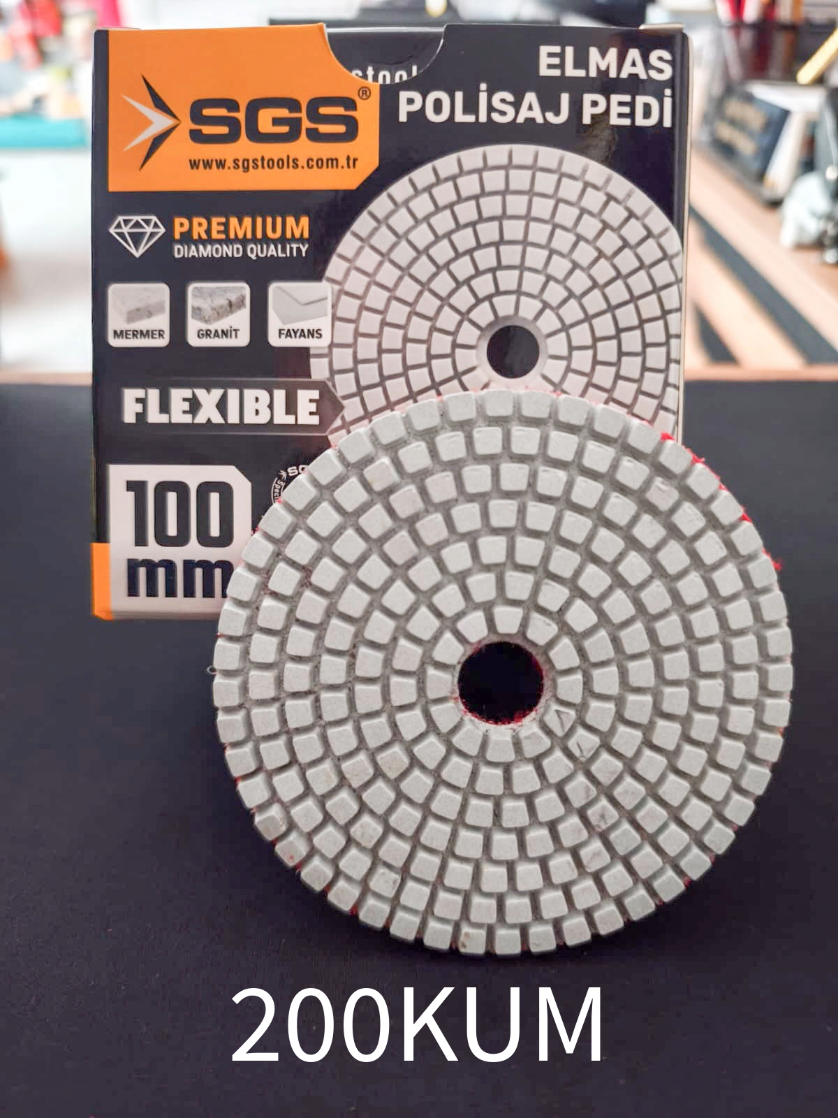 SGS Elmas Polisaj Pedi 200 Kum
