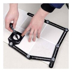 SGS 970 - Alüminyum Şablon Cetveli 6 Açılı