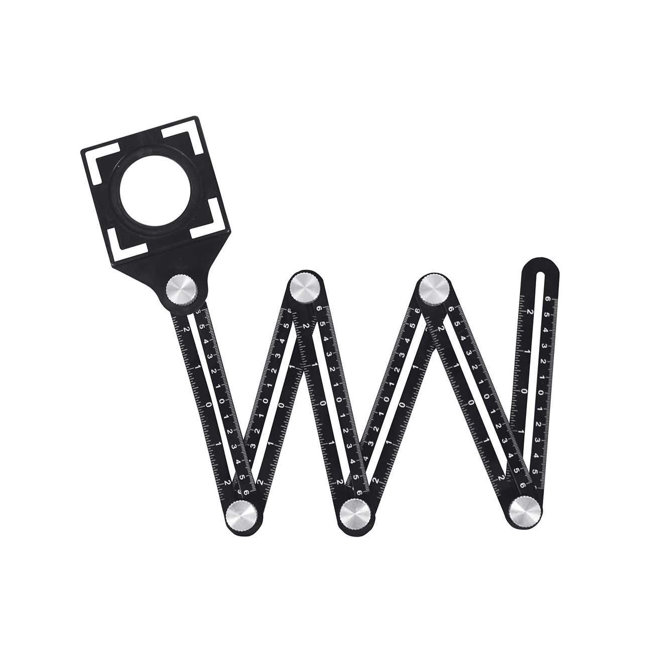 SGS 970 - Alüminyum Şablon Cetveli 6 Açılı