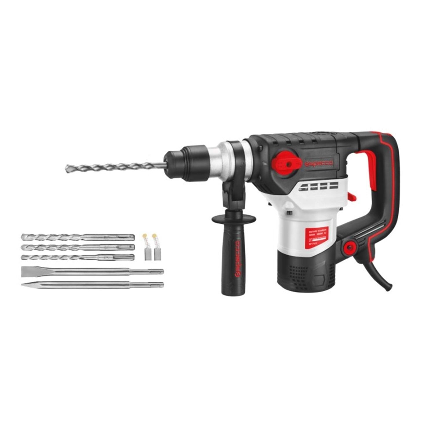 Specco SDS-Plus Kırıcı Delici Matkap 36mm 1650W(5,2 kg 6 jull)