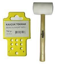 Kristal Ahşap Saplı Beyaz Tokmak (750Gr)