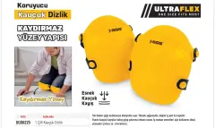 SGS Profesyonel Körüklü Kauçuk Dizlik