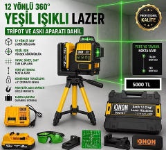 ONON 12 ÇİZGİ LAZER HİZALAMA ( TRİPODLU )